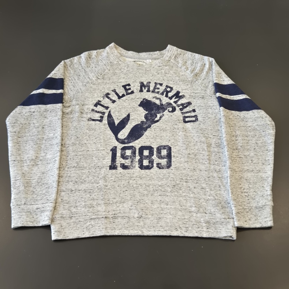 Sweatshirt S Women's Disney Little Mermaid 1989 Longsleeve Vintage Style Ariel